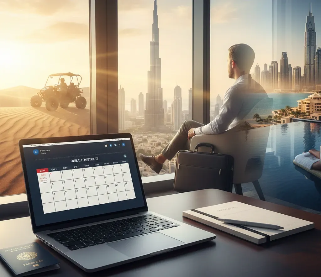 5-Day Dubai Itinerary for Business Travelers: Work, Explore & Relax